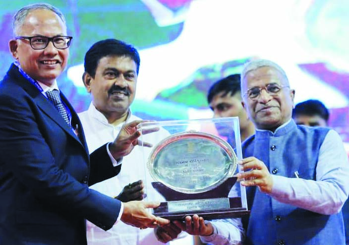 एनएमडीसी को राजभाषा कीर्ति पुरस्कार