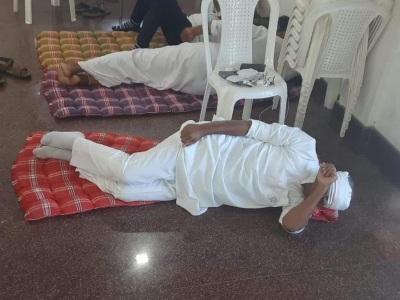 भारत जोड़ो यात्रा के 333 किलोमीटर पुरे, त्रिशूर जिले में विश्राम कर रहे यात्री