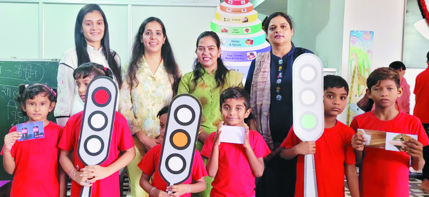 खेल-खेल में कोपलवाणी के बच्चों ने सीखे पोषण आहार एवं स्वच्छता के गुण