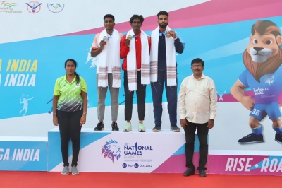 राष्ट्रीय खेलों का राउंड-अप: एथलेटिक्स में टूटे 9 खेलों के रिकॉर्ड..मीराबाई, भवानी, इलावेनिल ने जीता गोल्ड