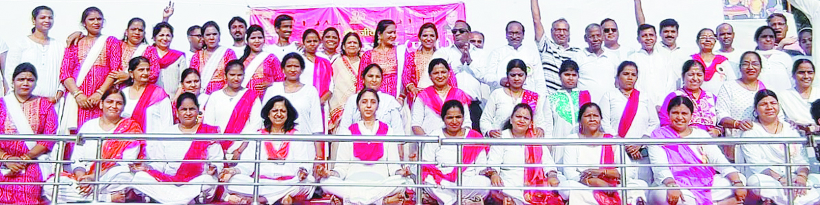 गांधी जयंती पर 56वां योग दिवस मनाया गया