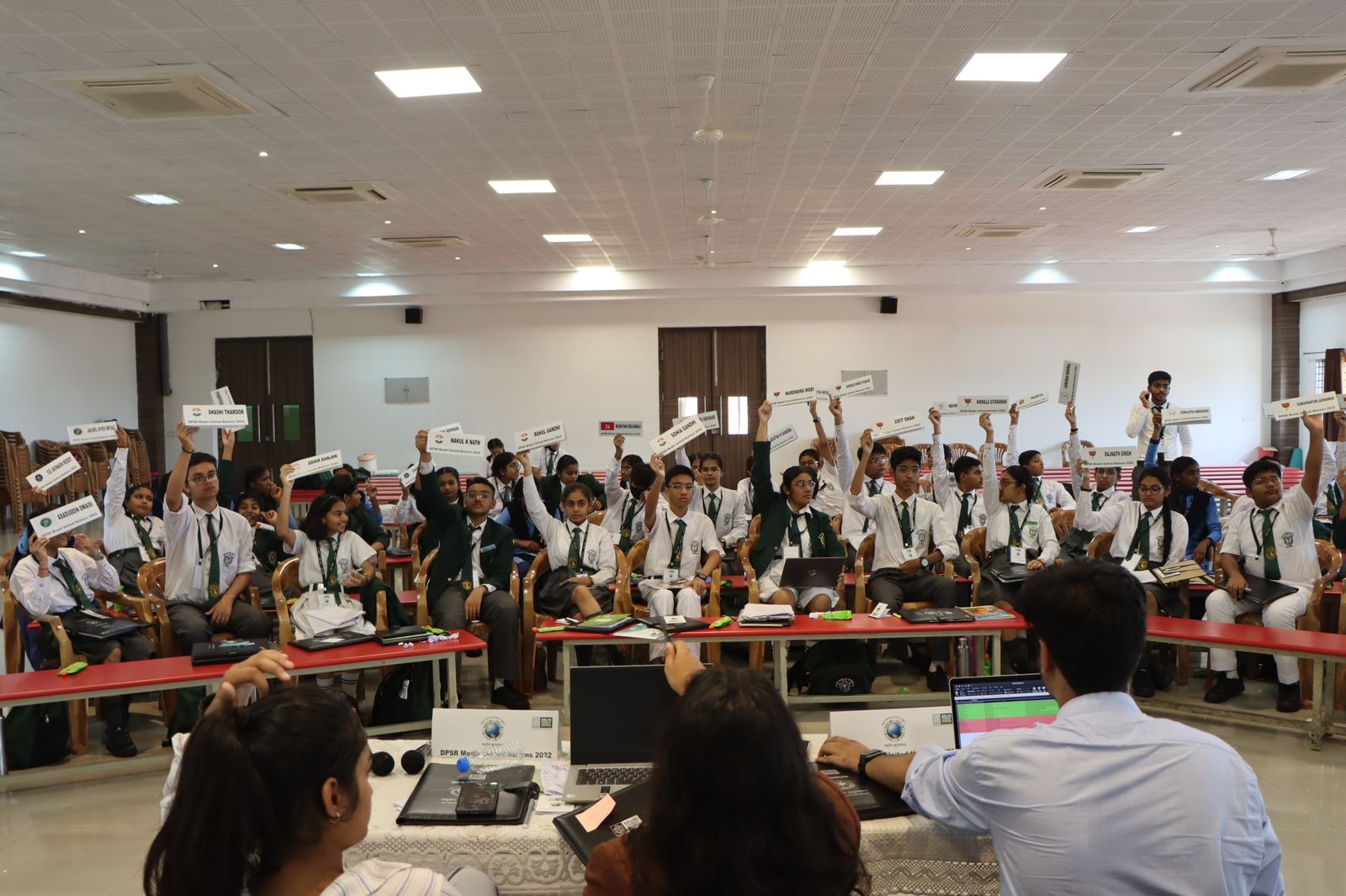 डीपीएस रायपुर में मॉडल यूनाइटेड नेशंस के दसवें चैप्टर का शुभारंभ