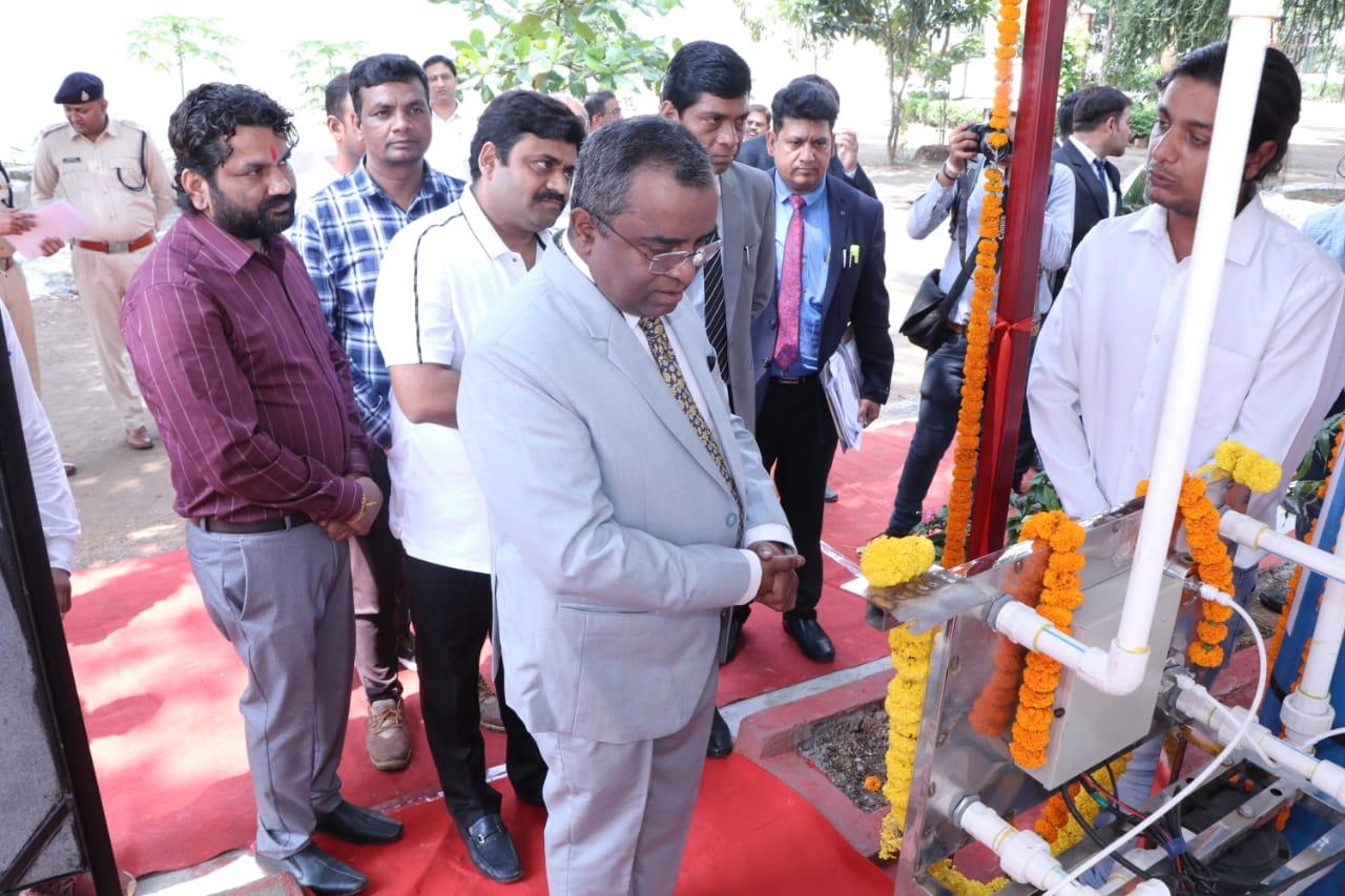 केन्द्रीय जेल में एमकेजी फाउंडेशन द्वारा पेयजल संयंत्र लोकार्पित