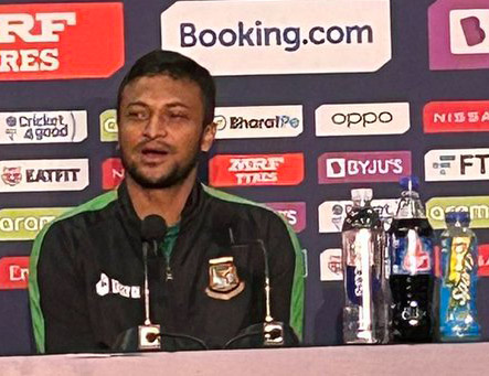 भारत विश्व कप जीतने आया है, हम नहीं-शाकिब