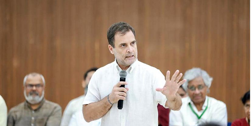 जाति जनगणना की राहुल की बात भारत तोड़ो!