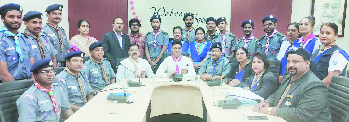 मैक में राष्ट्रीय स्काउट और गाइड स्थापना दिवस मनाया