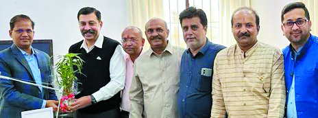 आईजी अजय यादव, और आरिफ शेख को चेम्बर ने दी बधाई, व्यापार सुरक्षा पर चर्चा भी