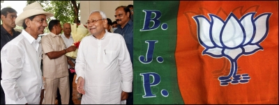 भाजपा नीतीश कुमार और चंद्रशेखर राव को उनके घर में ही मात देने की कर रही तैयारी