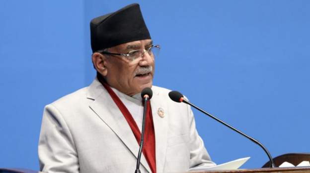 नेपाल के प्रधानमंत्री पुष्प कमल दाहाल 'प्रचंड' ने विश्वास मत जीता नेपाल के प्रधानमंत्री पुष्प कमल दाहाल 'प्रचंड' ने विश्वास मत जीता