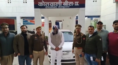 31 की रात छात्रों को टक्कर मारने वाला गिरफ्तार, ठेकेदार ने नशे में मारी थी टक्कर 31 की रात छात्रों को टक्कर मारने वाला गिरफ्तार, ठेकेदार ने नशे में मारी थी टक्कर