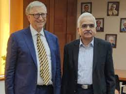 बिल गेट्स आरबीआई गवर्नर से मिले, कई मुद्दों पर की चर्चा बिल गेट्स आरबीआई गवर्नर से मिले, कई मुद्दों पर की चर्चा