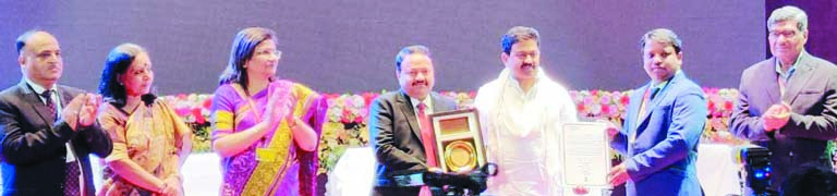 उत्कृष्ट राजभाषा कार्यान्वयन हेतु बैंक ऑफ़ बड़ौदा भोपाल पुरस्कृत