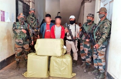 म्यांमार से तस्करी कर लाई गई 55.86 करोड़ रुपये की ड्रग्स मणिपुर में जब्त म्यांमार से तस्करी कर लाई गई 55.86 करोड़ रुपये की ड्रग्स मणिपुर में जब्त