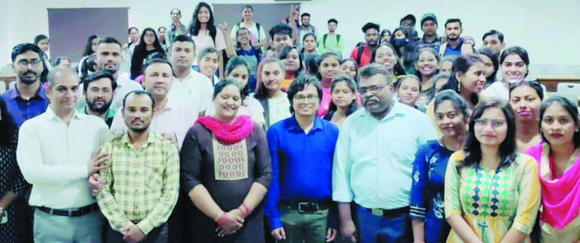 स्वीडन के अनुसंधान वैज्ञानिक का श्रीरावतपुरा सरकार विवि में व्याख्यान स्वीडन के अनुसंधान वैज्ञानिक का श्रीरावतपुरा सरकार विवि में व्याख्यान