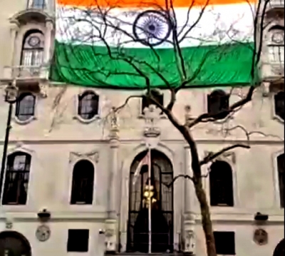 लंदन में भारतीय उच्चायोग में तोड़फोड़ के आरोप में एक गिरफ्तार