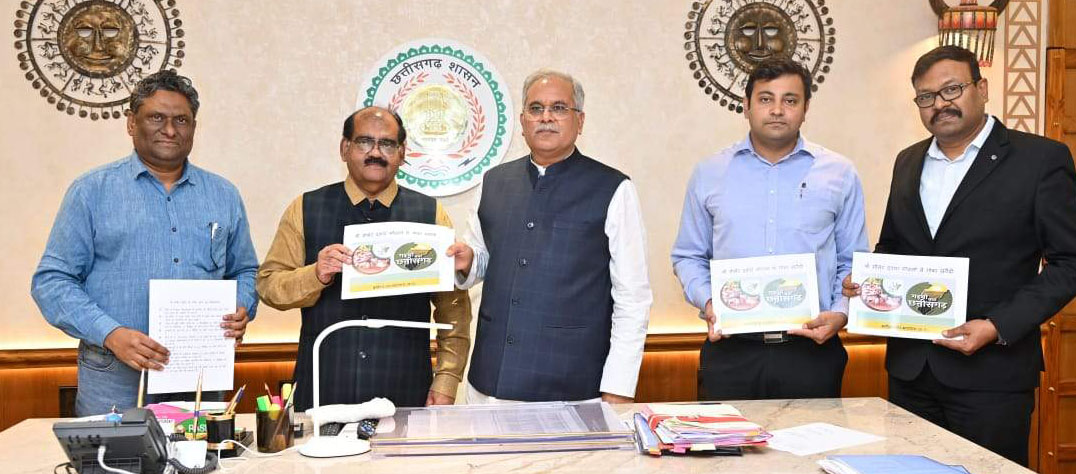 गोबर खरीद के लिए श्री सीमेंट और जिला प्रशासन के साथ एमओयू