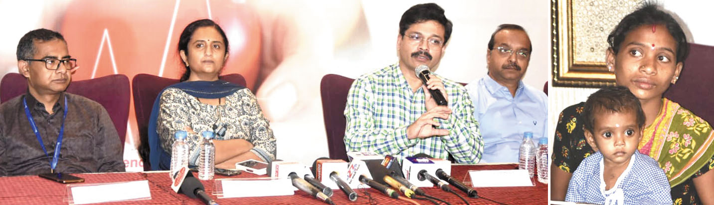 हाइब्रिड पर-वेंट्रिकुलर वीएसडी डिवाइस क्लोजर द्वारा एक वर्षीय बच्ची को एनएच एमएमआई ने बचाया