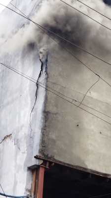 दिल्ली के वजीरपुर में फैक्ट्री में लगी आग