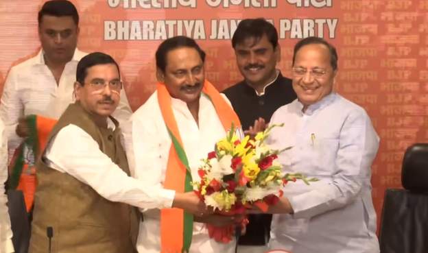 भाजपा में शामिल हुए आंध प्रदेश के पूर्व मुख्यमंत्री किरण कुमार रेड्डी