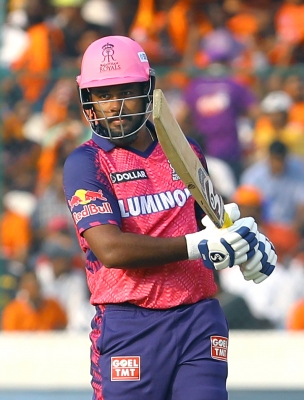 आईपीएल 2023: धीमी ओवर गति के लिए राजस्थान रॉयल्स के कप्तान सैमसन पर 12 लाख का जुर्माना