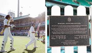 एससीजी में तेंदुलकर के नाम पर गेट का अनावरण