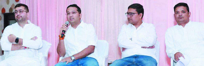 माहेश्वरी युवा मंडल के मुंदड़ा अध्यक्ष एवं मोहता सचिव निर्विरोध निर्वाचित