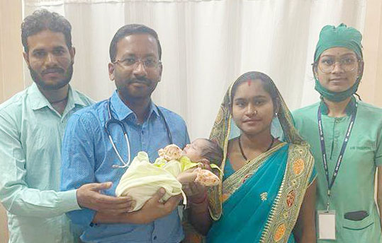 26 दिन बाद नन्हीं आकांक्षा ने जीती जिंदगी की जंग