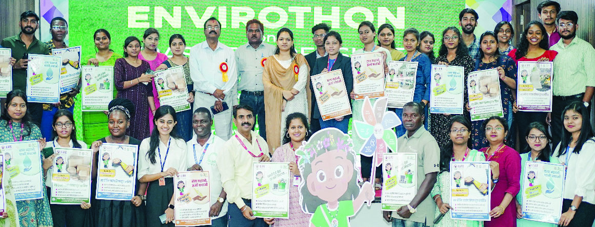 पर्यावरण संरक्षण बोर्ड के सहयोग से कलिंगा ने एनवायरोथॉन के पहले चरण का किया आयोजन