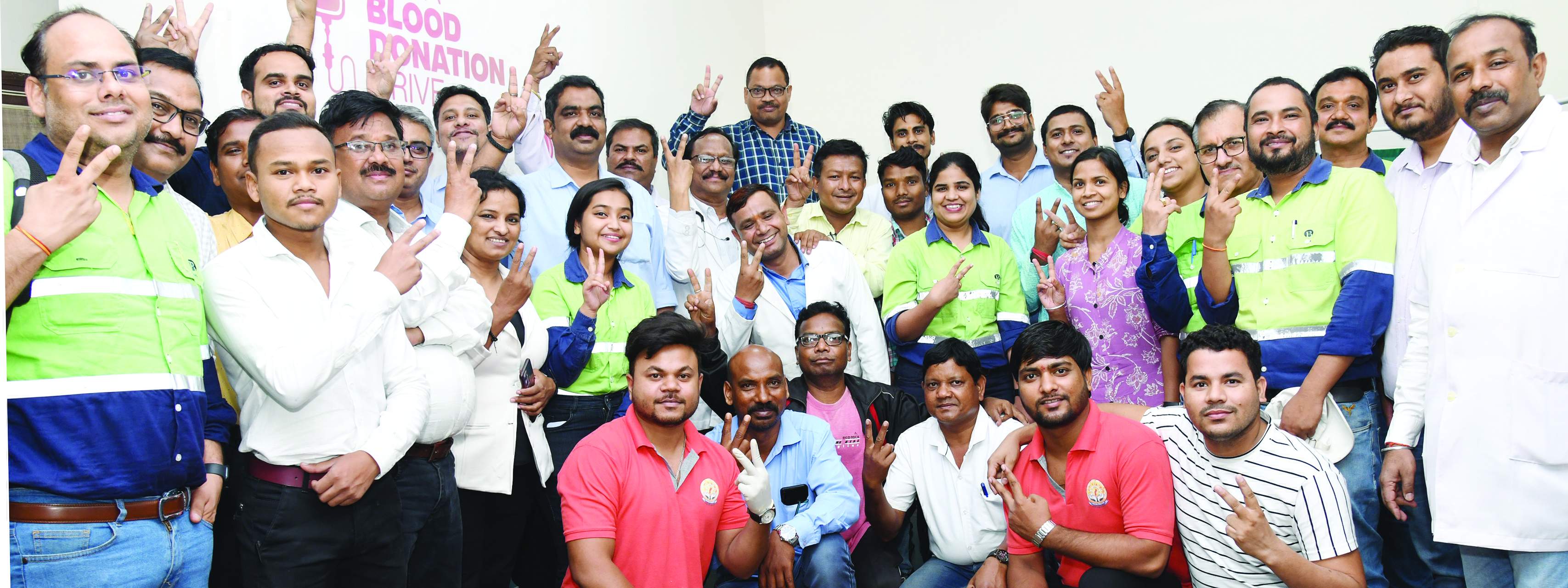 थैलेसीमिया, सिकल सेल, कैंसर, दुर्घटनाओं, गर्भवतियों और हीमोफिलिया के इलाज हेतु बालको में 1000+ रक्तदान