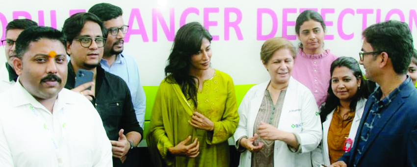 अभिनेत्री चित्रांगदा सिंह ने बाल्को मेडिकल सेंटर के प्रयासों को सराहा, दिलों को छू लिया-डॉ. सिरोही