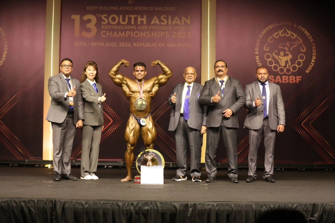 साउथ एशिया बॉडीबिल्डिंग चैंपियनशिप में भारत की जीत