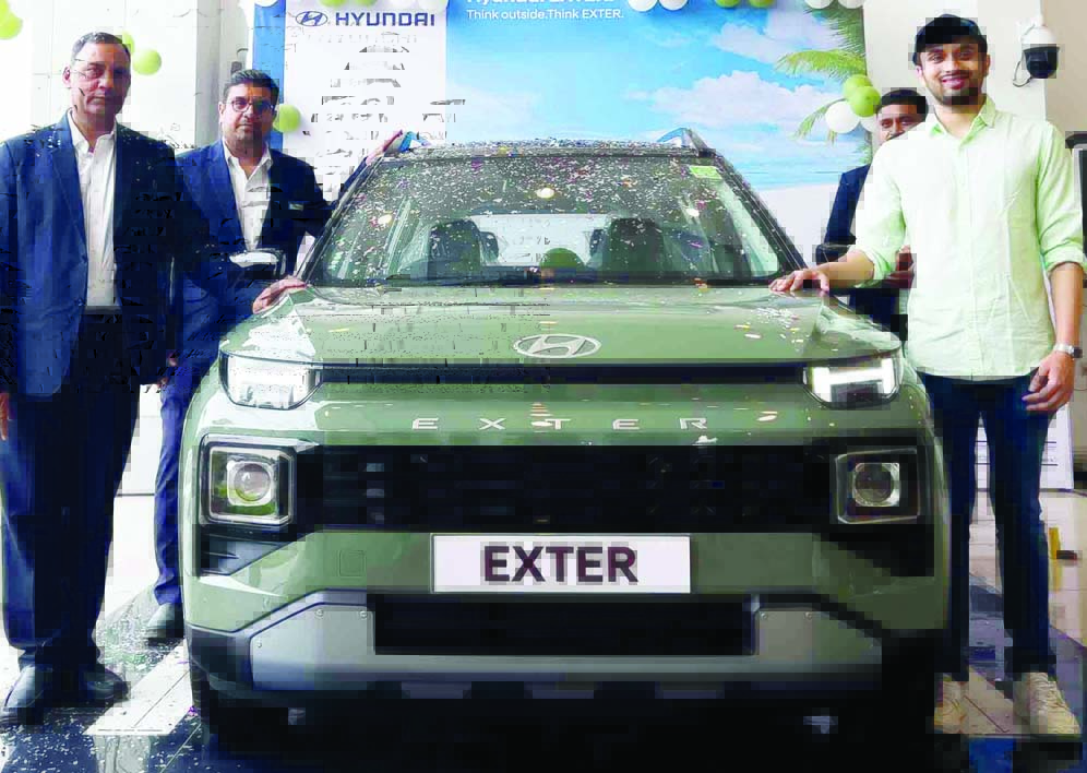 शिवनाथ हुंडई ने लॉन्च की स्पोर्टी एंट्री एसयूवी हुंडई एक्सटर