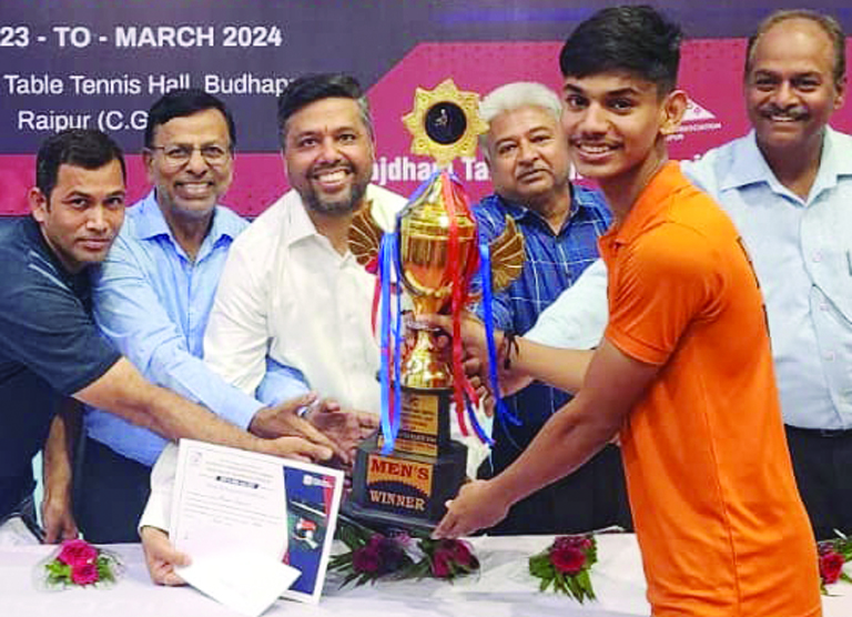 प्रदीप केडिया स्मृति जिला मंथली लीग टेबल टेनिस प्रतियोगिता