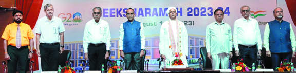 श्री रावतपुरा सरकार विवि में दीक्षारंभ 2023-24 की शुरू