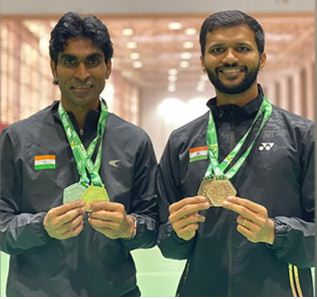 भगत और कदम ने चार देशों के पैरा बैडमिंटन टूर्नामेंट में स्वर्ण जीता