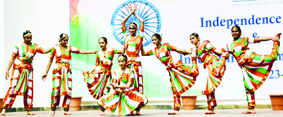 डीपीएस में मनाया गया स्वतंत्रता दिवस