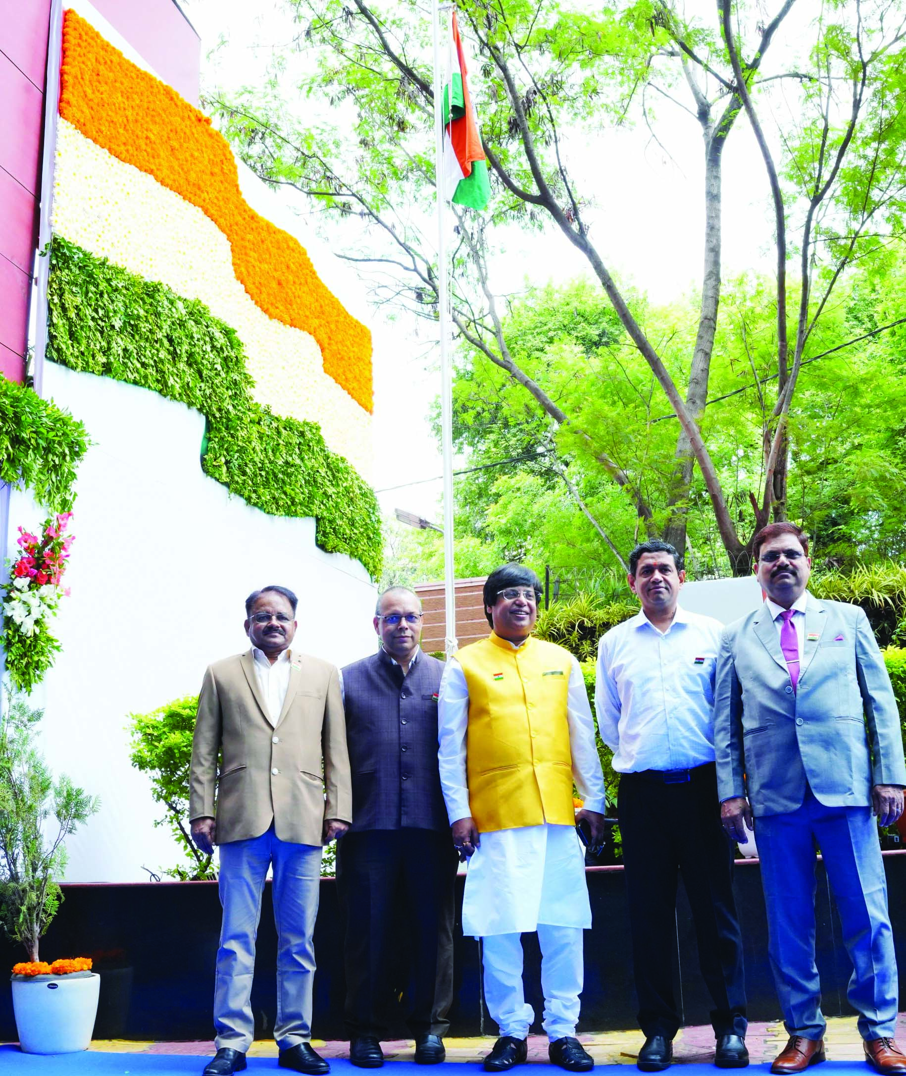 एनएमडीसी ने मनाया 77वां स्वतंत्रता दिवस 