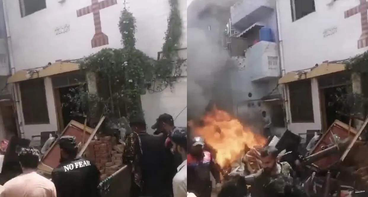 ‘छत्तीसगढ़’ का संपादकीय : ईशनिंदा के आरोप सहित पाकिस्तान में ईसाई फिर हिंसा के निशाने पर आए ‘छत्तीसगढ़’ का संपादकीय : ईशनिंदा के आरोप सहित पाकिस्तान में ईसाई फिर हिंसा के निशाने पर आए