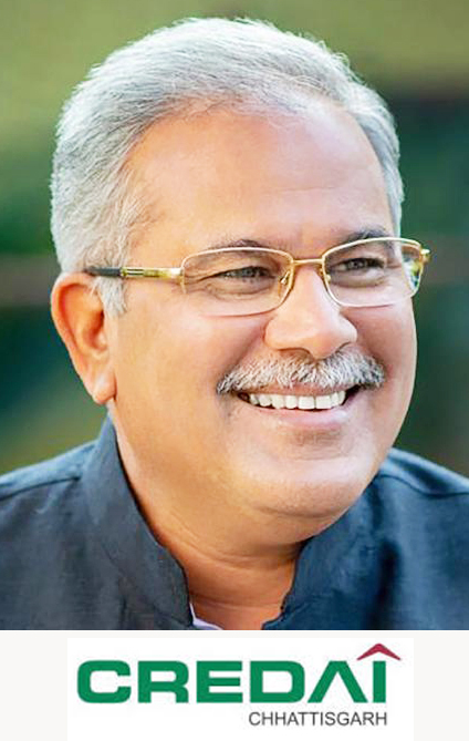 छत्तीसगढ़ क्रेडाई का स्टेटकॉन 21 को, सीएम करेंगे शुभारंभ