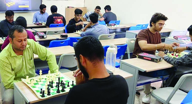 राष्ट्रीय खेल दिवस पर मैक में चेस स्पर्धा