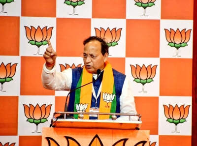 राजस्थान भाजपा प्रभारी अरुण सिंह ने 'परिवर्तन संकल्प यात्रा' पर समीक्षा बैठक की