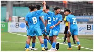 भारत ने मालदीव को 8-0 से रौंदा, सैफ अंडर-16 चैम्पियनशिप के फाइनल में भारत ने मालदीव को 8-0 से रौंदा, सैफ अंडर-16 चैम्पियनशिप के फाइनल में