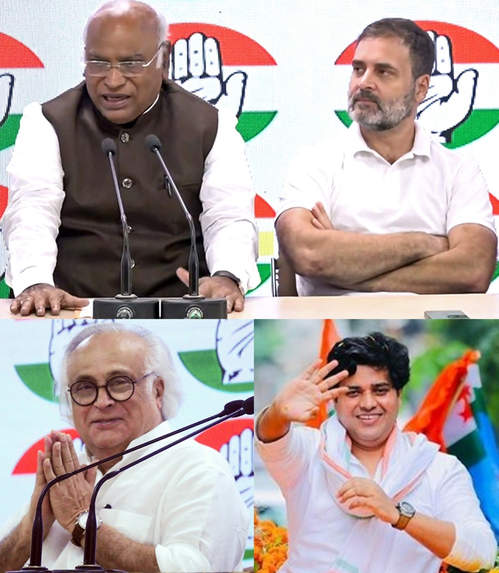 52 सरकारी योजनाओं के नाम में इंडिया है, सिर्फ पांच के नाम में भारत : कांग्रेस 52 सरकारी योजनाओं के नाम में इंडिया है, सिर्फ पांच के नाम में भारत : कांग्रेस