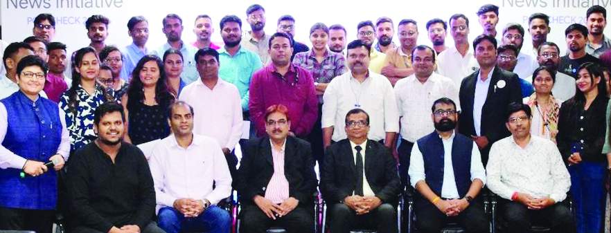 गूगल न्यूज इनिशिएटिव का पत्रकारों  के लिए पोलचेक कार्यशाला 