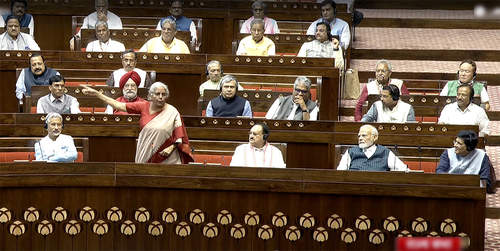 निर्मला ने पंचायत स्तर पर महिलाओं के लिए 33% आरक्षण लाने का श्रेय नरसिम्हा राव को दिया