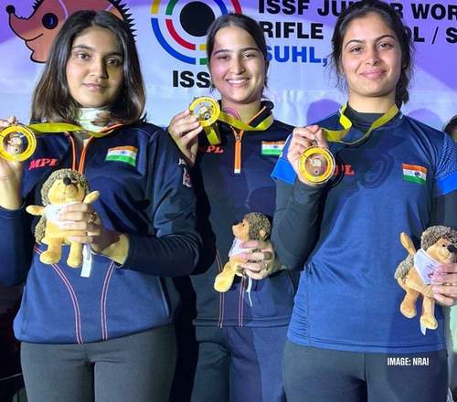 एशियाई खेल : महिलाओं की 25 मीटर पिस्टल शूटिंग में भारत ने जीता स्वर्ण एशियाई खेल : महिलाओं की 25 मीटर पिस्टल शूटिंग में भारत ने जीता स्वर्ण