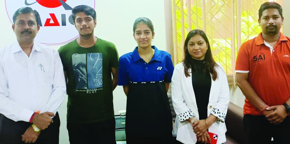 मैक के दो छात्रों का स्टेट लेवल बैडमिंटन टूर्रानामेंट मे चयन