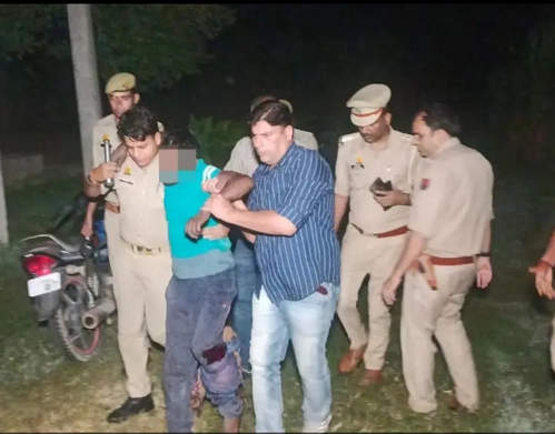 मुजफ्फरनगर में पुलिस मुठभेड़ में घायल बदमाश गिरफ्तार