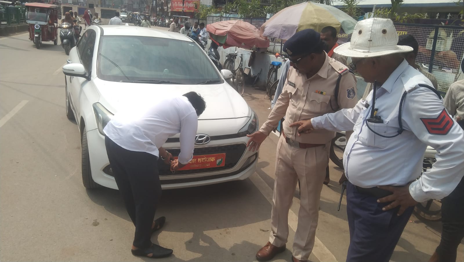 चार दिन में 17 लाख से अधिक का जुर्माना वसूला ट्रैफिक पुलिस ने