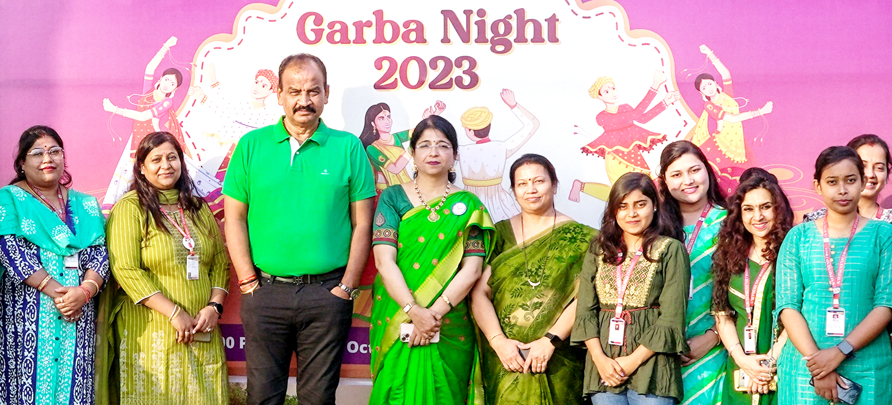 लयबद्ध गरबा धुनों और हर्षोल्लास ने कलिंगा विवि में एकजुटता का एक यादगार समां बांधा 